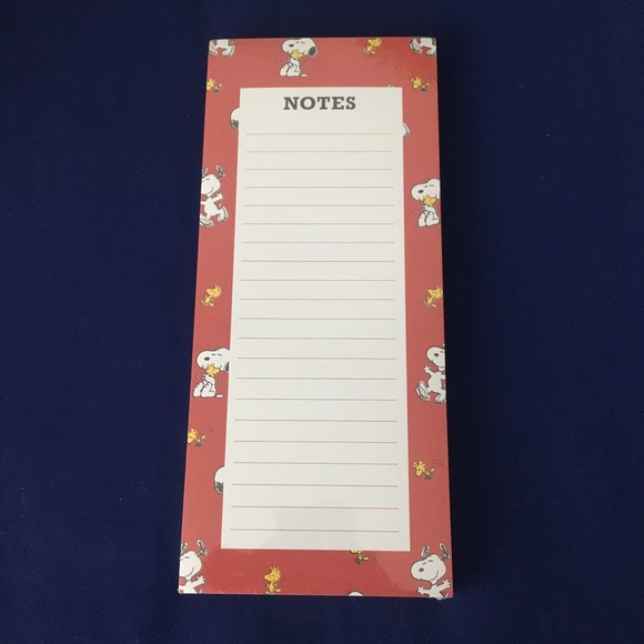 Snoopy and Woodstock Notepad - Picture 3 of 5